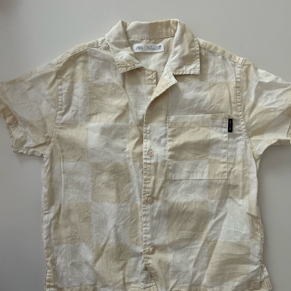 Zara boys button up